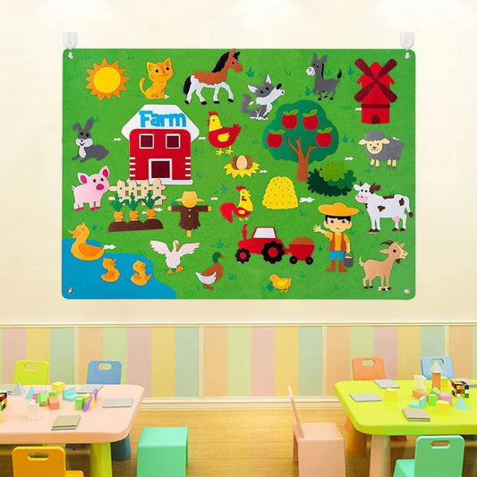 Fantastisches Filzboard für Kinder