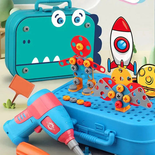 Kreativer Handwerkskoffer für Kinder